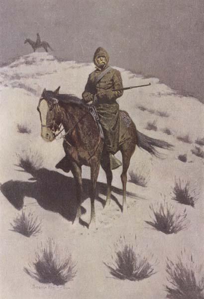 Frederic Remington The Cossack Post (mk43) Sweden oil painting art